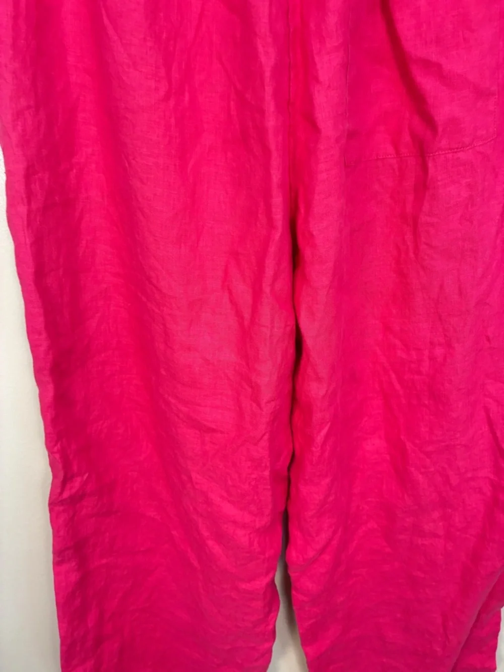 J.Crew 100% Linen Wide Leg Pull On Pants - Picture 6 of 11